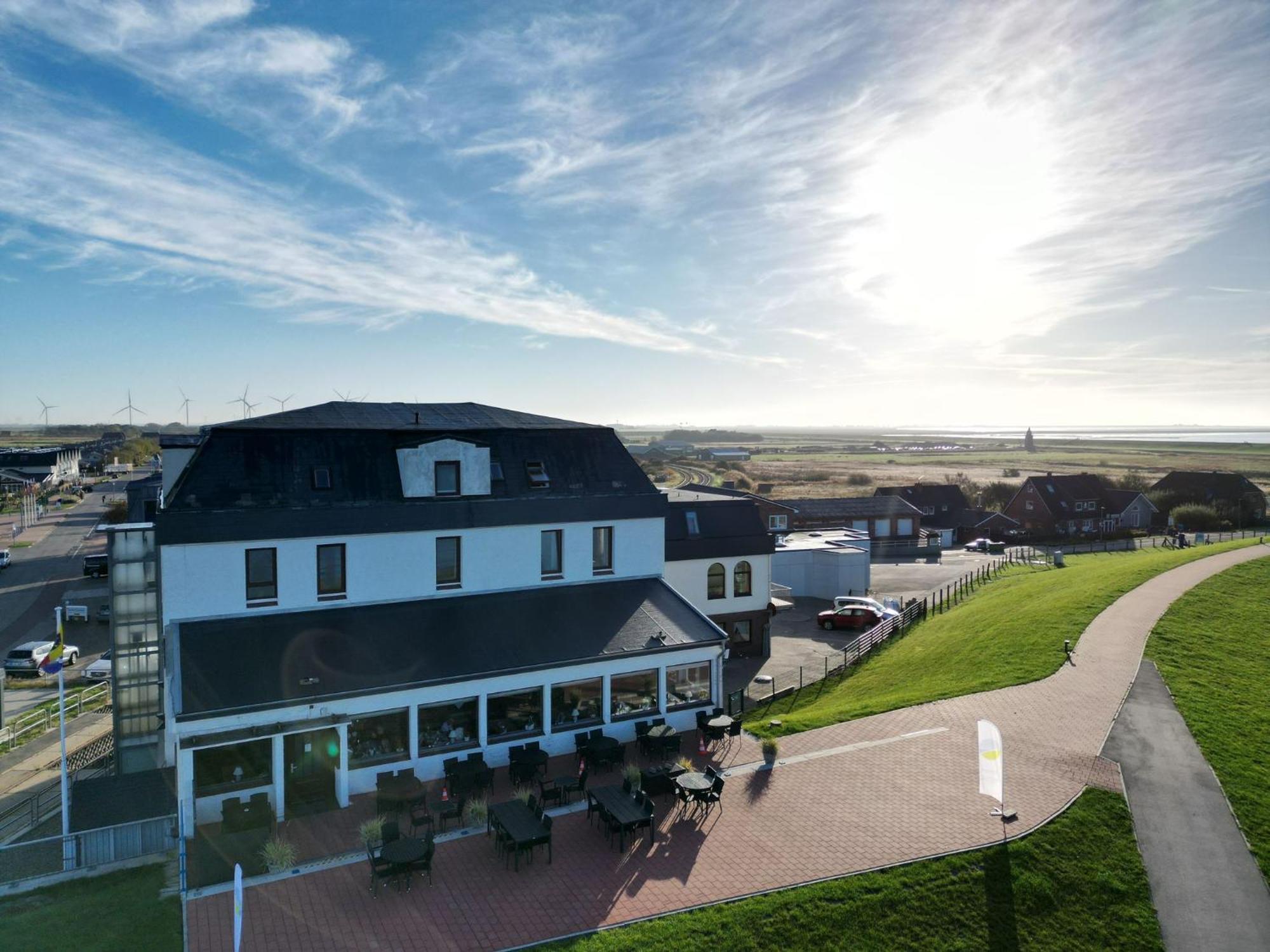 Strandhotel Dagebuell Direkt An Der Nordsee ภายนอก รูปภาพ